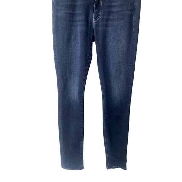 Mother Denim High Waisted Looker Skinny Size 26 In Coffee Tea Or Me Jeans - Picture 4 of 16